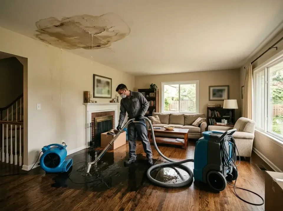 attic-pipe-burst-ceiling-drip-008 — frequently asked questions, Water Damage Restoration & Carpet Care in Newberry, SC